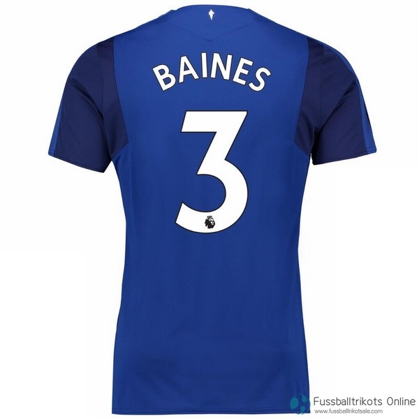Everton Trikot Heim Baines 2017-18 Fussballtrikots Günstig